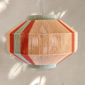 Jute Hanging Lantern: Wabi Sabi Chandelier for Home, Cafe, Restaurant